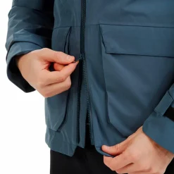 Clearance - Veste homme manches longues Essential vintage indigo Blousons Et Manteaux|Blousons Et Manteaux