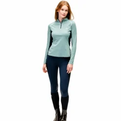 T-Shirts Et Baselayers*Horseware - Baselayer manches longues femme Stamina hw sage Vert