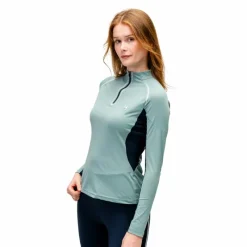 T-Shirts Et Baselayers*Horseware - Baselayer manches longues femme Stamina hw sage Vert