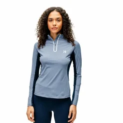 T-Shirts Et Baselayers*Horseware - Baselayer manches longues femme Stamina Hw blue Bleu