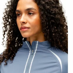 T-Shirts Et Baselayers*Horseware - Baselayer manches longues femme Stamina Hw blue Bleu