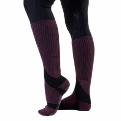 - Chaussettes d'équitation unisexe Pulse Performance celestial purple Chaussettes D'Équitation