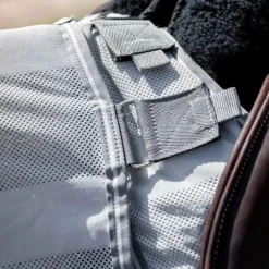 Couvertures Et Chemises*Horseware - Chemise anti-mouches de monte Amigo Flyrider argent/ titanium grey/ argent Gris