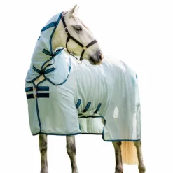 Couvertures Et Chemises*Horseware - Chemise anti-mouches Amigo Bug Buster azure blue/ marine/ éléctrique Bleu