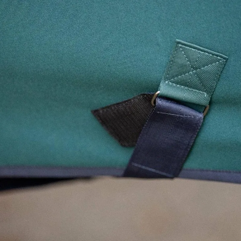 Couvertures Poneys|Couvertures Et Chemises*Horseware - Chemise séchante Amigo Jersey Pony dynasty green/ marine/ argent Vert