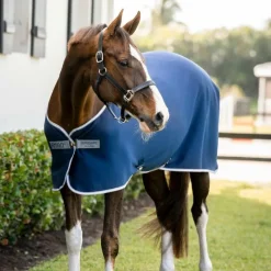 Couvertures Poneys|Couvertures Et Chemises*Horseware - Chemise séchante Amigo Jersey Pony / titanium grey/ argent Marine