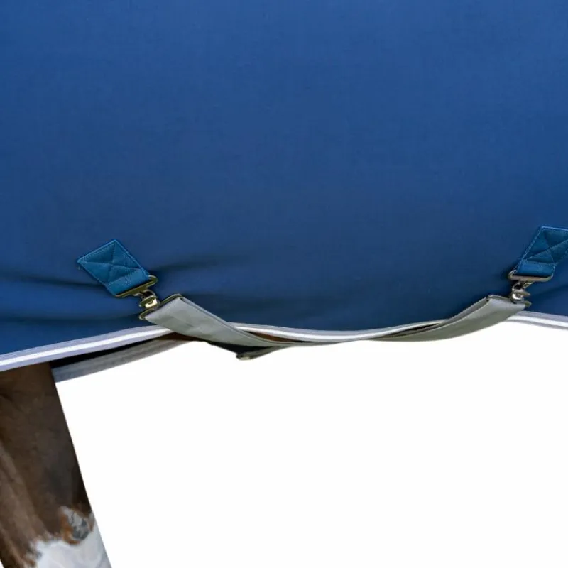 Couvertures Poneys|Couvertures Et Chemises*Horseware - Chemise séchante Amigo Jersey Pony / titanium grey/ argent Marine