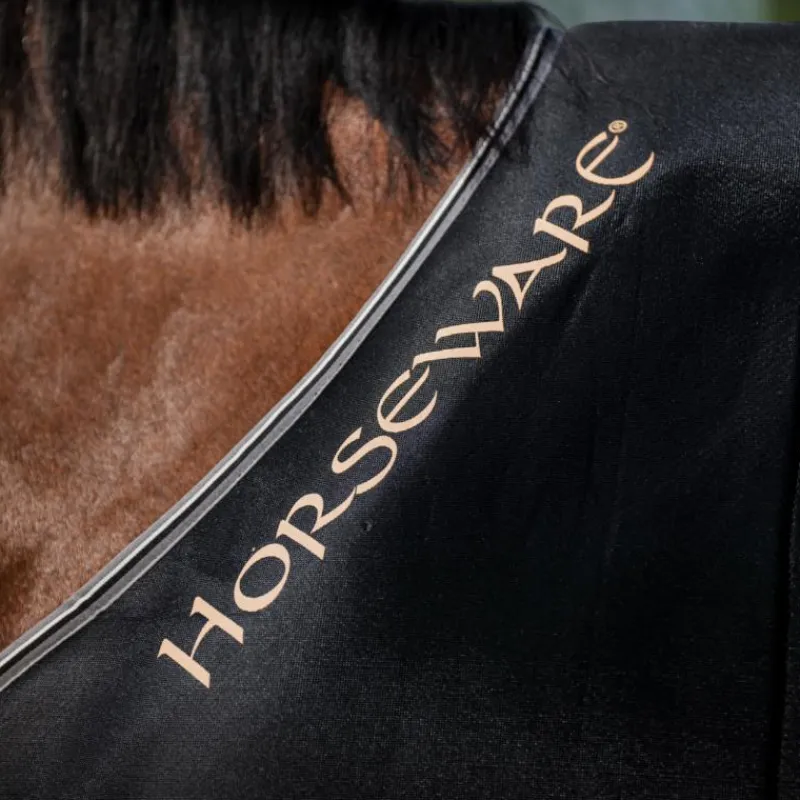 Couvertures Et Chemises*Horseware - Chemise séchante Rambo Airmax Cooler / thunderstorm grey/ argent Noir