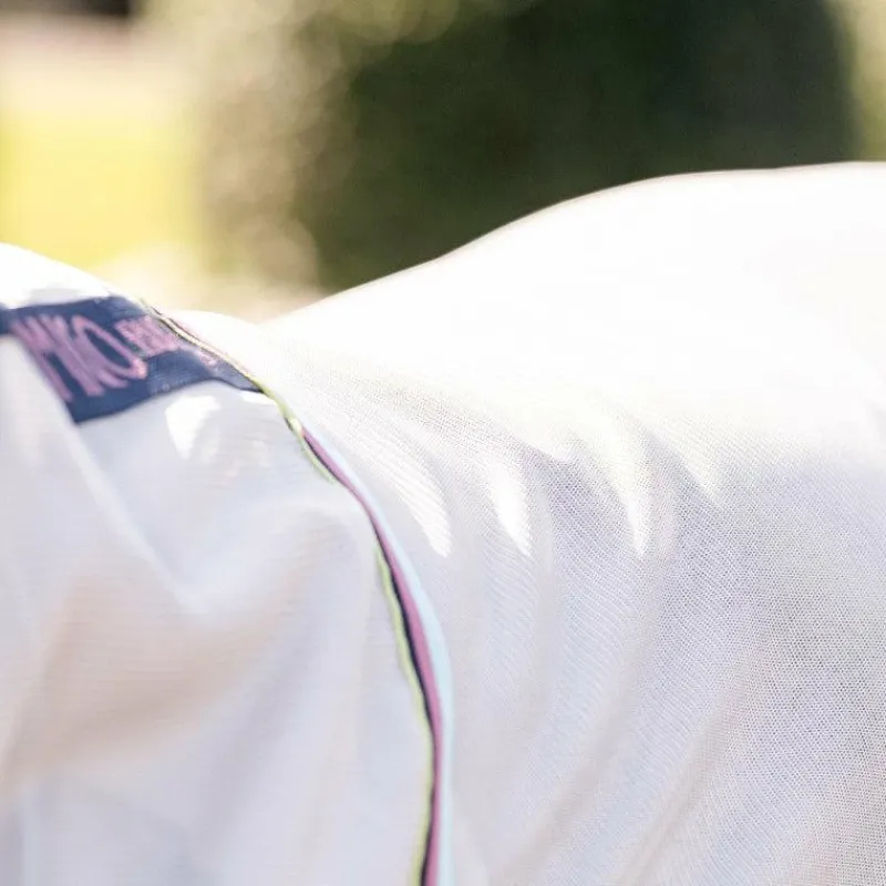 Discount - Couverture anti-mouches Amigo Bug Rug Plus Pony argent/ lime/ marine/ rose/ bleu Couvertures Poneys|Couvertures Et Chemises