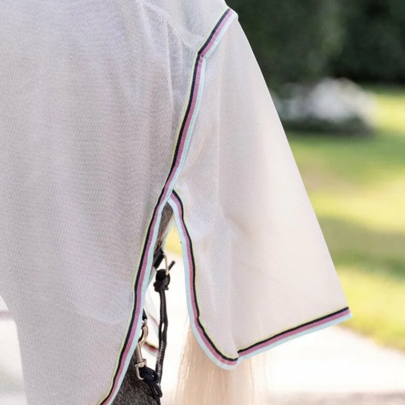 Discount - Couverture anti-mouches Amigo Bug Rug Plus Pony argent/ lime/ marine/ rose/ bleu Couvertures Poneys|Couvertures Et Chemises