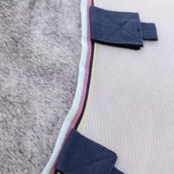 Discount - Couverture anti-mouches Amigo Bug Rug Plus Pony argent/ lime/ marine/ rose/ bleu Couvertures Poneys|Couvertures Et Chemises