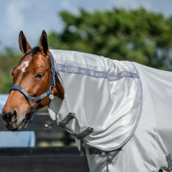 Couvertures Et Chemises*Horseware - Couverture anti-mouches Amigo Bug Rug Plus XL argent/ titanium grey/ argent Gris
