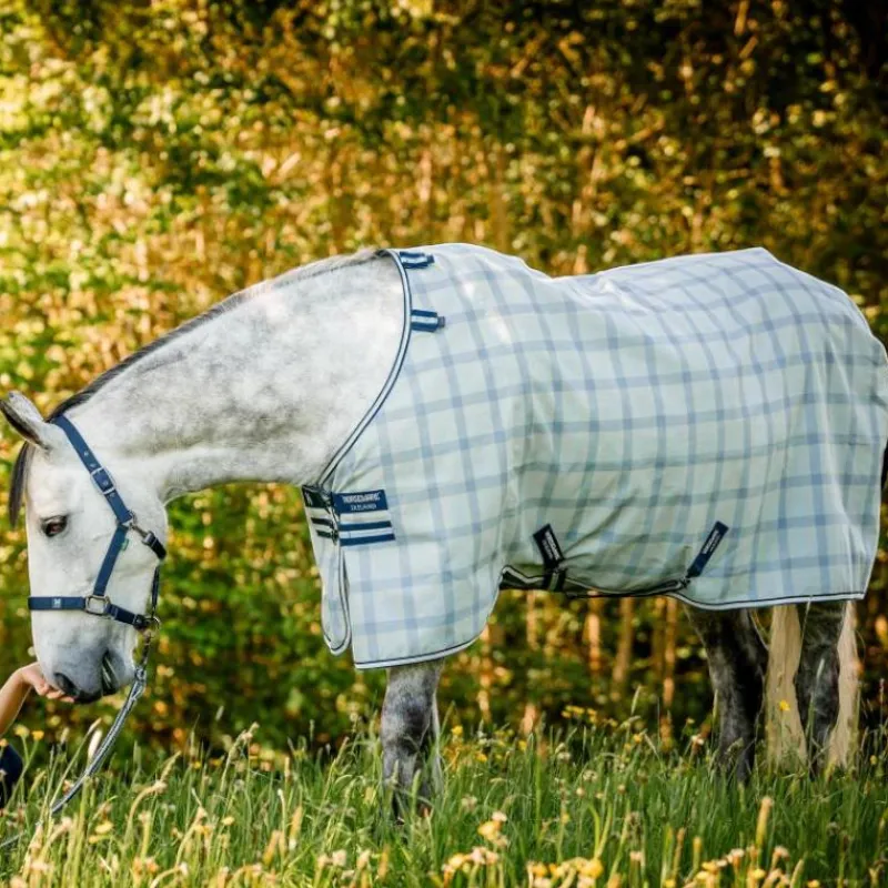 Couvertures Poneys|Couvertures Et Chemises*Horseware - Couverture anti-mouches Newmarket Pony witney navy Bleu
