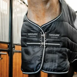 Couvertures Et Chemises*Horseware - Couverture de box Easy-Layer Stable Plus / / silver 400g Noir