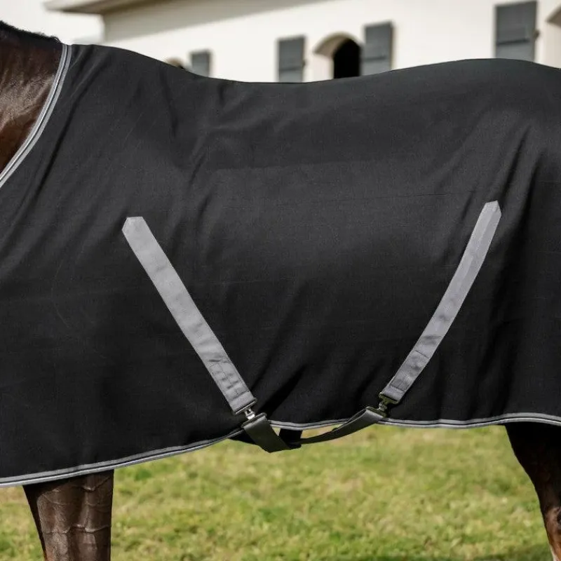 Couvertures Et Chemises*Horseware - Couverture de box Rambo Stable / thunderstorm grey/ argent Noir