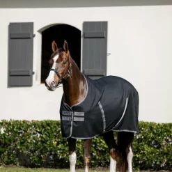 Couvertures Et Chemises*Horseware - Couverture de box Rambo Stable / thunderstorm grey/ argent Noir