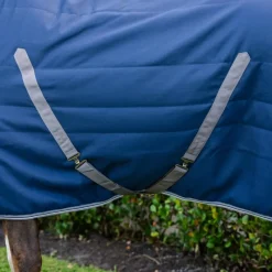 Couvertures Et Chemises*Horseware - Couverture de box Rambo Stable / thunderstorm grey/ argent 100g Marine