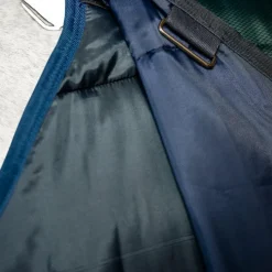 Couvertures Et Chemises*Horseware - Couure de box Amigo Ripstop Insulator dynasty green/ marine/ argent 50g Vert