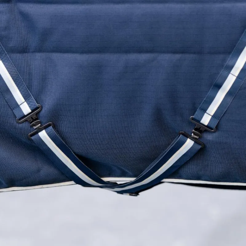 Couvertures Et Chemises*Horseware - Couverture de box Newmarket Cosy Stable witney navy 100g Bleu