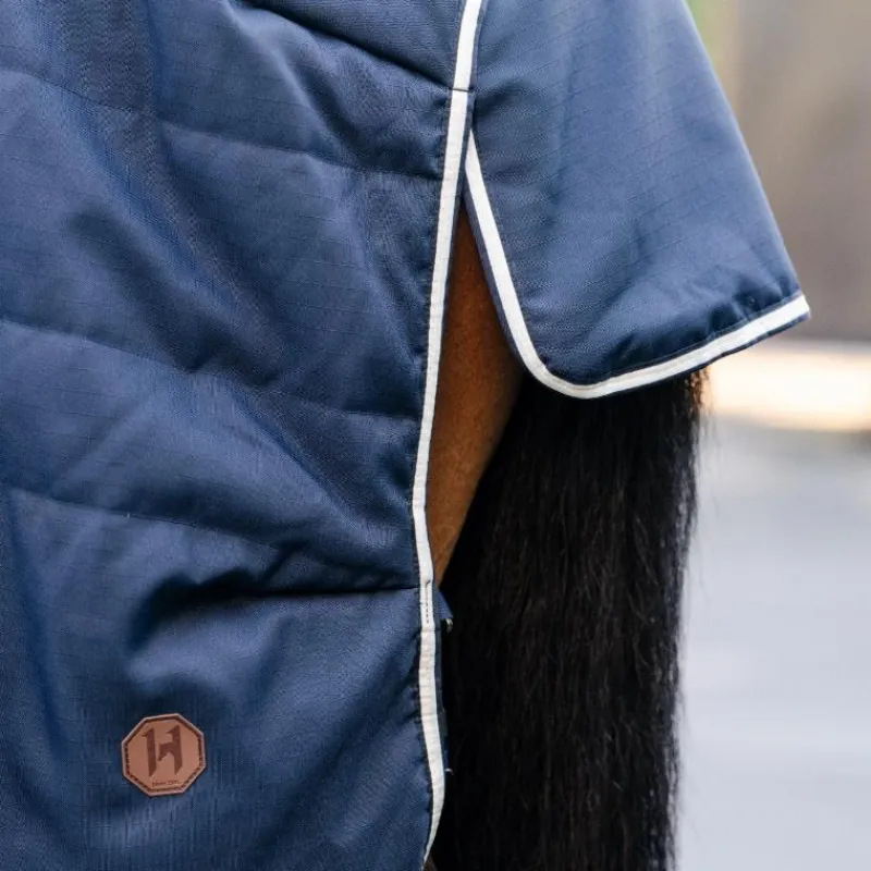 Couvertures Et Chemises*Horseware - Couverture de box Newmarket Cosy Stable witney navy 100g Bleu