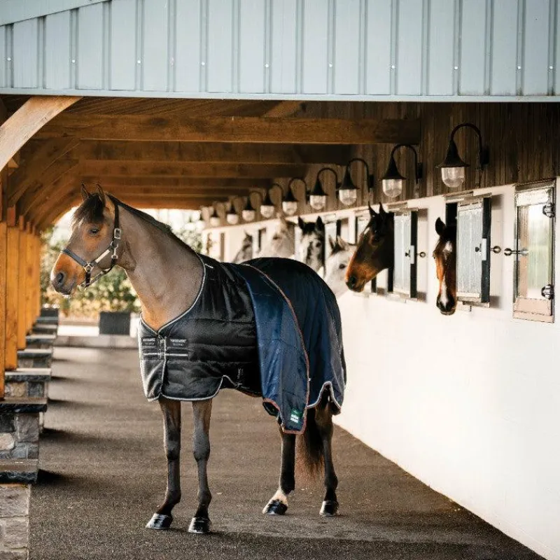 Couvertures Et Chemises*Horseware - Couverture de box Easy-Layer Stable et silver 100g Noir