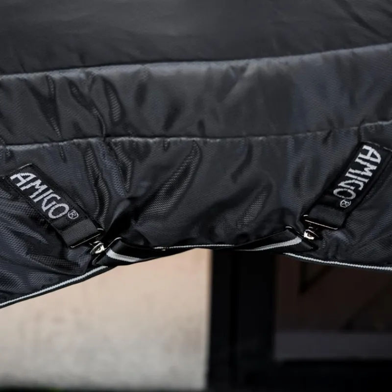 Couvertures Et Chemises*Horseware - Couverture de box Amigo Ripstop Insulator Plus Stable / argent 350g Noir