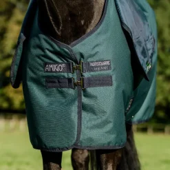 Couvertures Et Chemises*Horseware - Couure d'extérieur Amigo Ripstop Plus Turnout dynasty green/ marine/ argent 0g Vert