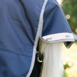 Couvertures Poneys|Couvertures Et Chemises*Horseware - Couverture d'extérieur Amigo Bravo Plus Pony Turnout / titanium grey/ argent 50g Marine