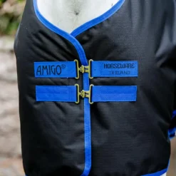 Best - Couverture d'extérieur Amigo Ripstop Pony Turnout / classic blue 200g Couvertures Poneys|Couvertures Et Chemises