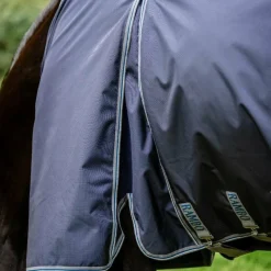Couvertures Et Chemises*Horseware - Couverture d'extérieur Rambo Optimo Plus / thunderstorm grey/ argent 0g Marine