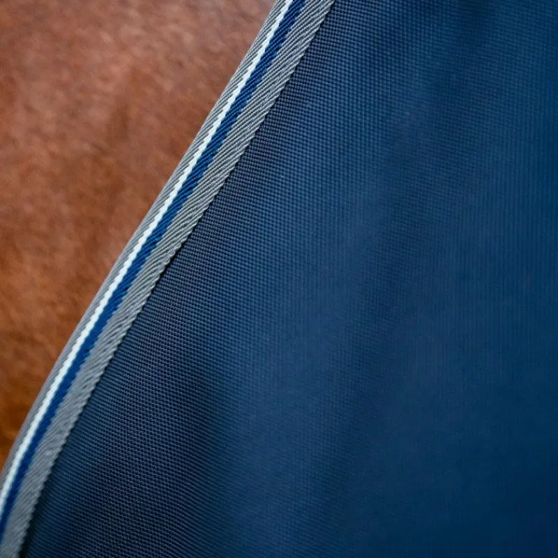 Couvertures Poneys|Couvertures Et Chemises*Horseware - Couverture d'extérieur Rambo Supreme Turnout Plus Lite / thunderstorm grey/ argent 0g Marine