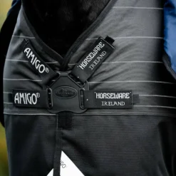 Couvertures Et Chemises*Horseware - Couverture d'extérieur Amigo FieldSafe Reflectech Plus Turnout 250g Noir