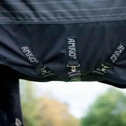 Couvertures Et Chemises*Horseware - Couverture d'extérieur Amigo FieldSafe Reflectech Plus Turnout 250g Noir
