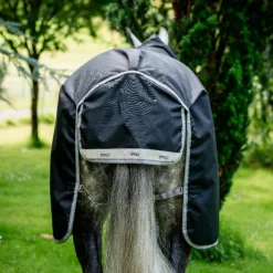 Couvertures Et Chemises*Horseware - Couverture d'extérieur Amigo Bravo Plus Turnout / titanium grey/ argent 100g Noir