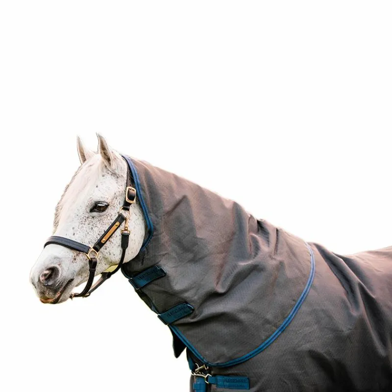 Couvertures Poneys|Couvertures Et Chemises*Horseware - Couverture d'extérieur Rhino plus HexStop / indigo/ marine 250g Gris
