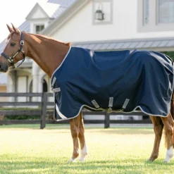 Couvertures Et Chemises*Horseware - Couverture d'extérieur Amigo Turnout / titanium grey/ argent 0g Marine