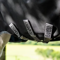 Online - Couverture d'extérieur Rambo Turnout / thunderstorm gris/ argent 50g Couvertures Et Chemises