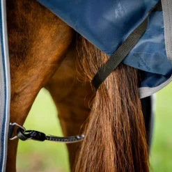 Outlet - Couverture d'extérieur Rambo Turnout / thunderstorm gris/ argent 100g Couvertures Et Chemises