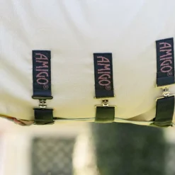 Couvertures Poneys|Couvertures Et Chemises*Horseware - Couverture d'extérieur Amigo Ripstop Pony argent/ lime/ marine/ rose/ bleu Gris