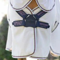 Couvertures Poneys|Couvertures Et Chemises*Horseware - Couverture d'extérieur Amigo Ripstop Pony argent/ lime/ marine/ rose/ bleu Gris