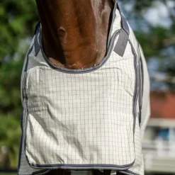 Sale - Couverture d'extérieur Rambo Optimo Supreme Summer check/ thunderstorm grey/ argent 0g Couvertures Et Chemises