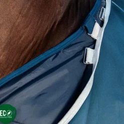 Couvertures Et Chemises*Horseware - Couverture d'extérieur Ameco Bravo 12+ cheval avec couvre-cou 250g Bleu