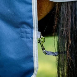 Couvertures Et Chemises*Horseware - Couverture d'extérieur Amigo Bravo 12 Wug / titanium grey/ argent 400g Marine