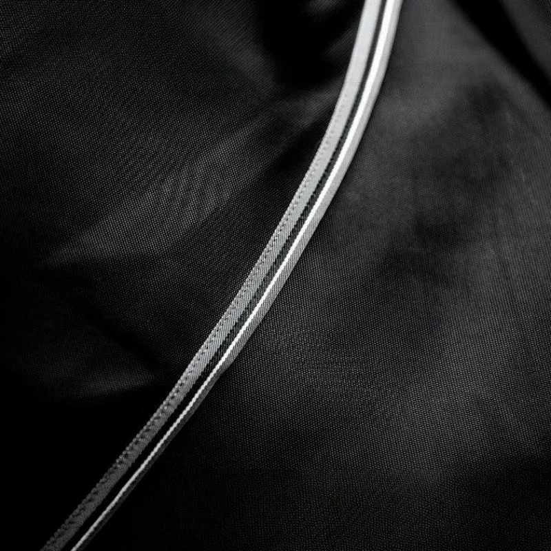 Hot - Couverture d'extérieur Rambo Supreme Turnout Plus / thunderstorm grey/ silver 450g Couvertures Poneys|Couvertures Et Chemises