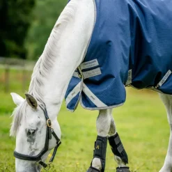 Hot - Couverture d'extérieur Amigo Bravo 12 Turnout / titanium grey/ argent 0g Couvertures Et Chemises