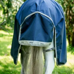 Hot - Couverture d'extérieur Amigo Bravo 12 Turnout / titanium grey/ argent 0g Couvertures Et Chemises