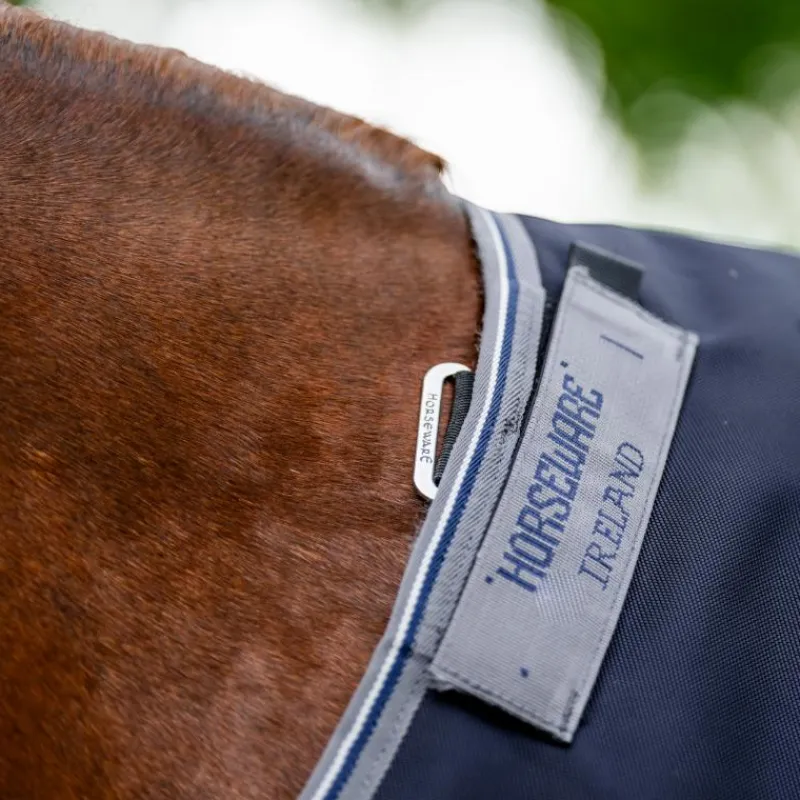 Couvertures Et Chemises*Horseware - Couverture d'extérieur Rambo Turnout / thunderstorm gris/ argent 50g Marine