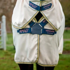 Couvertures Et Chemises*Horseware - Couverture d'extérieur Amigo Ripstop Hoody chalk/ marine/ rose 0g Beige