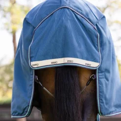 Discount - Couverture d'extérieur Rhino Turnout / gris/ aqua 100g Couvertures Et Chemises