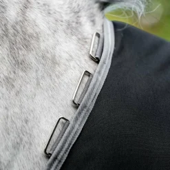 Couvertures Et Chemises*Horseware - Couverture d'extérieur Amigo Bravo 12 XL Original / titanium grey/ argent 250g Noir